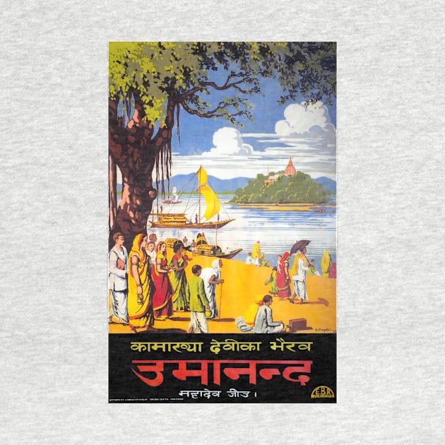 Vintage Travel Poster India - Kolkata 1930s by vintagetreasure